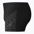 Férfi úszó boxer nadrág Speedo Medley Logo Aquashort black/usa charcoal 4