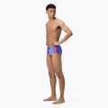 Férfi Speedo Club Training Placement Brief olvadt keverék/kobalt pop úszó boxeralsó 2