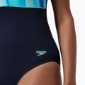 Női egyrészes fürdőruha Speedo Shaping Contour Eclipse Printed true navy/berry 10
