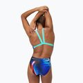 Női egyrészes fürdőruha Speedo Allover Digital Leaderback lava blur/speedo black 7