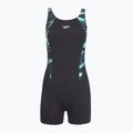Női egyrészes fürdőruha Speedo HyperBoom Splice Legsuit dark teal