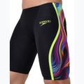 Férfi úszó jammer Speedo Fastskin LZR Intent 2.0 Jammer black/molten blur/hyper yellow 5