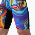 Férfi Speedo Fastskin LZR Pure Valor 2.0 úszónadrág, molten black/molten blur 5