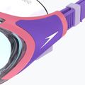 Speedo Biofuse 2.0 rózsaszín limonádé / acél gyermek úszómaszk 5