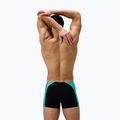 Férfi úszódobozok Speedo Endurance+ MAX Splice Aquashort fekete/türkiz drágakő 3
