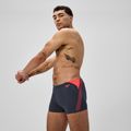 Férfi úszódobozerek Speedo Hyper Boom Splice szürke ólom/neon korall 4