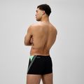 Férfi Speedo Hyper Boom Splice úszódobok fekete/alfalfa zöld 3