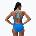 Női egyrészes úszódressz Speedo Placement Laneback lagúna kék 3