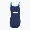 Női egyrészes fürdőruha Speedo Shaping Contour Eclipse Printed turquoise gem 2