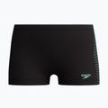Gyerek úszó boxeralsó Speedo Plastisol Placement Aquashort black/alfalfa green