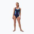 Speedo női egyrészes fürdőruha Shaping Printed LunaElustre One Piece türkizkék drágakő 2