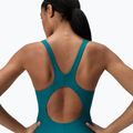 Speedo Colourblock 2.0 mély smaragdzöld női egyrészes fürdőruha 6