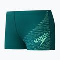 Gyerek úszó boxeralsó Speedo Medley Logo Aquashort deep emerald/alfalfa green 3