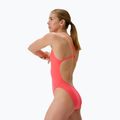 Női egyrészes úszódressz Speedo FL Solid V-Back neon korall 3