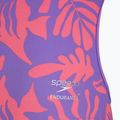 Női egyrészes úszódressz Speedo FL Printed Web Back korallfürt/indigókék ragyogás 3