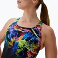 Speedo egyrészes úszódressz Placement Printed Powerback static volta/anthracite 5