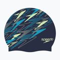 Úszósapka Speedo Printed Silicone peacoat/pale clover/mayan blue
