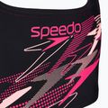 Gyermek kétrészes fürdőruha Speedo Medley Logo Racerback 2pc anthracite/pink 5