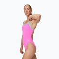 Női egyrészes úszódressz Speedo FL Solid V-Back 2.0 neon flamingo 3