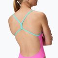 Női egyrészes úszódressz Speedo FL Solid V-Back 2.0 neon flamingo 4