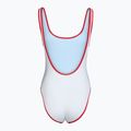 Női egyrészes fürdőruha Speedo Solid Bound Scoop high risk red/bright white 2