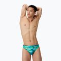 Férfi fürdőboxer Speedo Printed Brief sunset grove/green