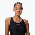 Női egyrészes fürdőruha Speedo Placement Muscleback anthracite/clover 4