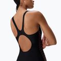Női egyrészes fürdőruha Speedo Placement Muscleback anthracite/clover 5