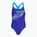Gyerek egyrészes fürdőruha Speedo Medley Logo Medalist sapphire/mayan blue