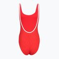 Női egyrészes fürdőruha Speedo Texture Bound Scoop high risk red/bright white 2
