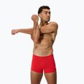 Férfi úszó boxer nadrág Speedo Endurance+ Logo Aquashort high risk red