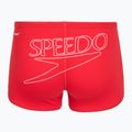 Férfi úszó boxer nadrág Speedo Endurance+ Logo Aquashort high risk red 2