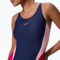 Női egyrészes fürdőruha Speedo Colourblock 2.0 peacoat/pink 4