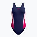 Női egyrészes fürdőruha Speedo Colourblock 2.0 peacoat/pink 6