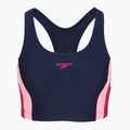 Női egyrészes fürdőruha Speedo Colourblock Splice 2.0 peacoat/pink 3