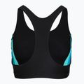 Női egyrészes fürdőruha Speedo Colourblock Splice 2.0 anthracite/mayanblue 4