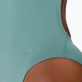 Női egyrészes fürdőruha Speedo Active Back storm green 5