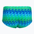 Férfi úszóboxer Speedo ML Printed 13.5 cm Brief quilted triangles/lagoon blue 2