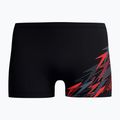 Férfi úszó boxer nadrág Speedo Medley Logo Aquashort anthracite/hrr