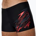 Férfi úszó boxer nadrág Speedo Medley Logo Aquashort anthracite/hrr 5