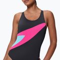 Női egyrészes fürdőruha Speedo Hyperboom Butterfly Back anthracite/margarita pink 4
