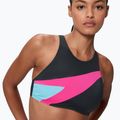 Női kétrészes fürdőruha Speedo Hyperboom Butterfly Back anthracite/margarita pink 4