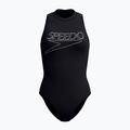 Női egyrészes fürdőruha Speedo Endurance+ Logo Hydrasuit anthracite 3