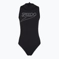 Női egyrészes fürdőruha Speedo Endurance+ Logo Hydrasuit anthracite 3