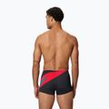 Férfi úszóboxer Speedo Hyperboom Aquashort Anthracite/High Risk Red 2