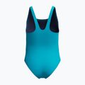 Gyerek egyrészes úszóruha Speedo Hyperboom Butterfly Back mayan blue/margarita pink 2