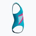 Gyerek egyrészes úszóruha Speedo Hyperboom Butterfly Back mayan blue/margarita pink 4