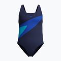 Gyerek egyrészes fürdőruha Speedo Hyperboom Butterfly Back peacoat/deep sapphire