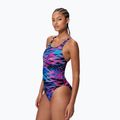 Női egyrészes fürdőruha Speedo Hyperboom Print Medalist anthracite 3