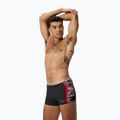 Férfi úszóboxer Speedo Hyperboom Splice Aquashort anthracite/high risk red 3
